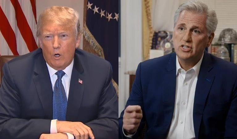 Kevin McCarthy Frantically Called Trump Demanding The Mob Leave The Capitol, Shouting Match Reportedly Ensued As Trump Refused