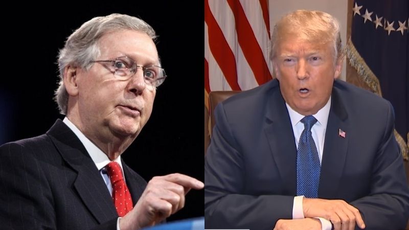 Trump Blasts Mitch McConnell As "A Dour, Sullen, And Unsmiling ...