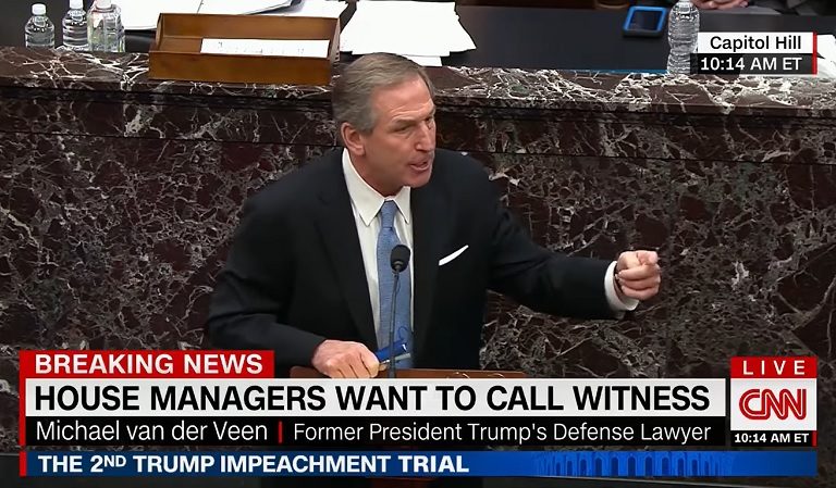 Trump’s Impeachment Lawyer Loses His Cool After Senators Laugh At His Unhinged Rant About Calling Witnesses