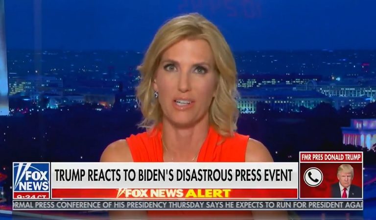 Fox News’ Laura Ingraham Appeared To Cut Trump Off Mid-Sentence During Live, Unhinged Rant About The Big Lie