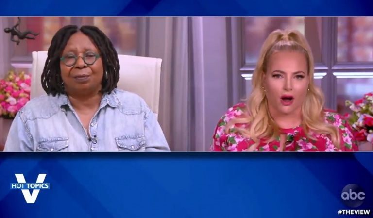 Viewers Slam Meghan McCain For Forcing Co-Host Whoopi Goldberg To Cut To Commercial Yet Again Because She Won’t Shut Up: “Your Father Is Rolling Over In His Grave”