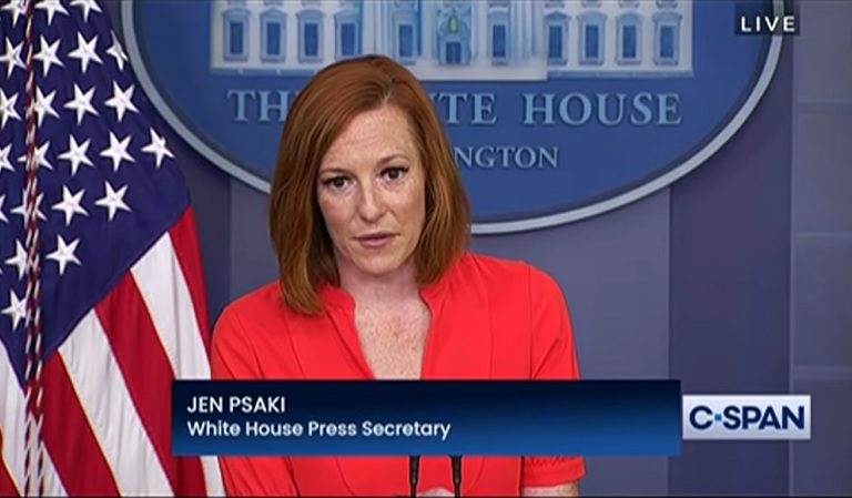 Jen Psaki Gives Epic Response To Reporter Asking About Concerns Surrounding Trump’s Upcoming Rallies, Calls Him The “Former Guy”