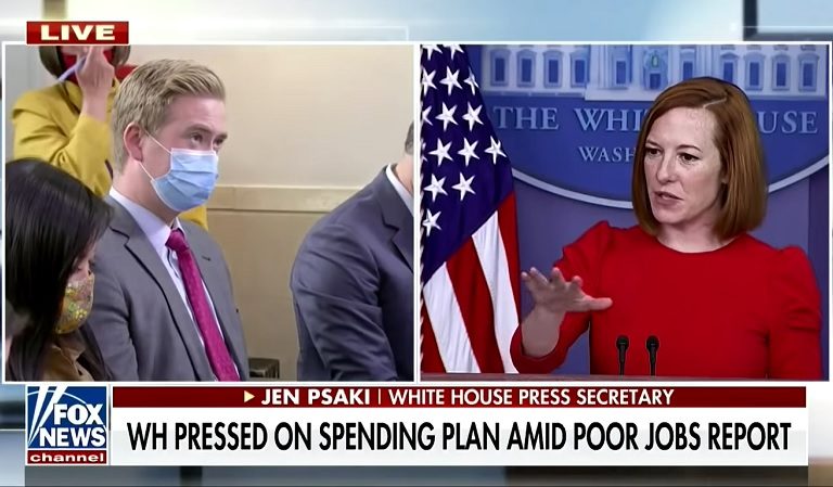 Jen Psaki Is Clearly Tired Of Peter Doocy’s Nonsense, Puts Fox Reporter In His Place After He Implied President Biden Is Too Sick To Work Today Jen Psaki Is Clearly Tired Of Peter Doocy’s Nonsense, Puts Fox Reporter In His Place After He Implied President Biden Is Too Sick To Work Today