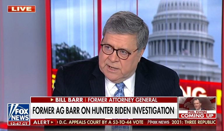Bill Barr Had The Absolute Gall To Claim He Was “Shocked” That President Biden “Lied” About His Son Hunter’s Laptop, After Using The DOJ To Cover For Donald Trump For Almost Four Years