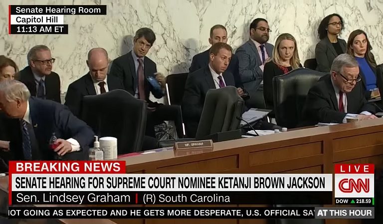 Watch Sen. Lindsay Graham Storm Out Of Supreme Court Hearing After Massive Meltdown On Chairman Who Fact-Checked The Senator Right To His Face, In Front Of Everyone