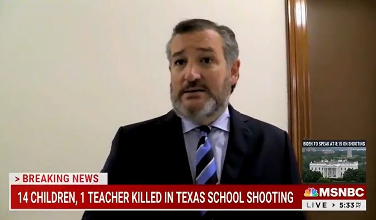 Delusional Ted Cruz’s Best Answer For Deterring School Shootings Appears To Be More “Armed Law Enforcement”