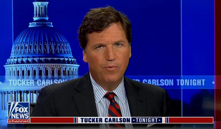Tucker Carlson Had 2-Word Response To Trump’s Claim He Called Him To Apologize