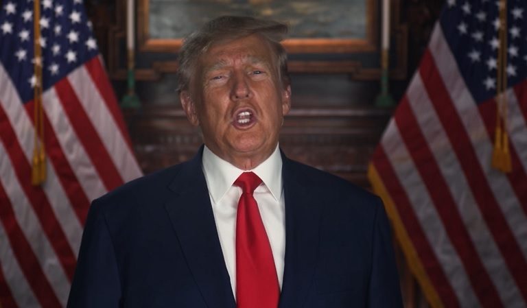 People Thought Trump May Have Had A “Medical Emergency” In Video Message Where He Heavily Slurred And Choked On His Words: “Truly Concerning”