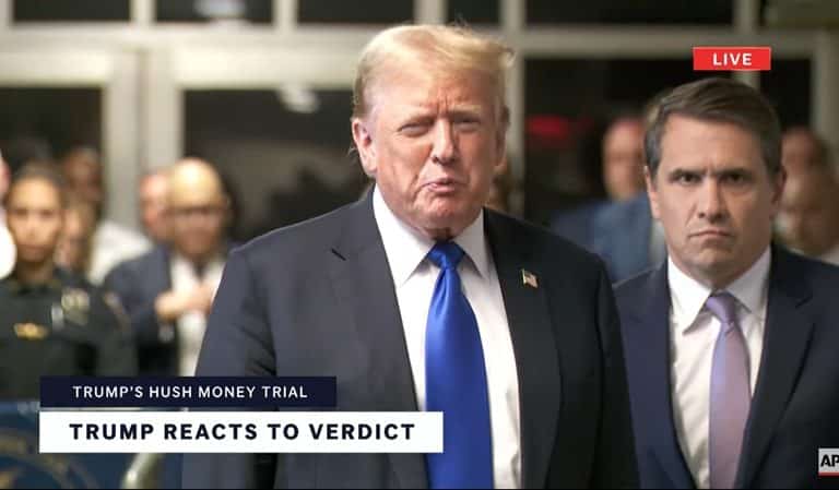 Donald Trump Just Delivered His First, Furious Remarks Outside Courthouse Following Guilty Verdict