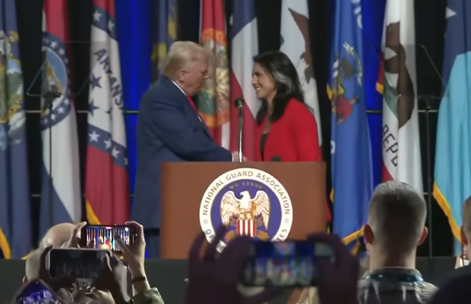 Trump Posted A Video On TikTok With Tulsi Gabbard And It Made Us Cringe Badly