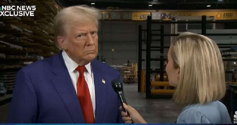 Video Surfaces Of An Unhinged Trump Appearing  To Answer Reporter’s Questions After Arlington Cemetery Visit: ‘We Buried People…’