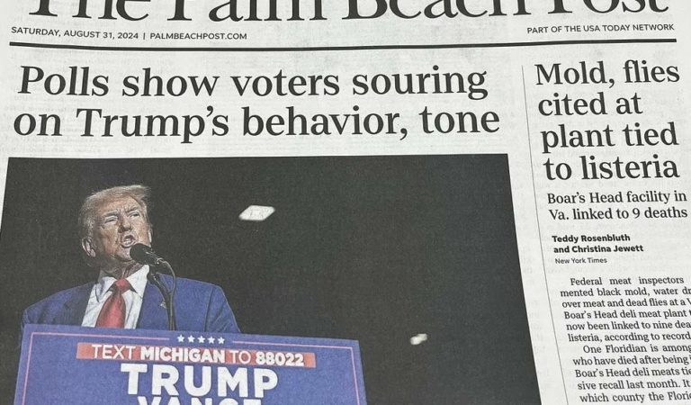 Trump’s Own Local Newspaper Hits Him With Cold, Hard Truths Right On Front Page