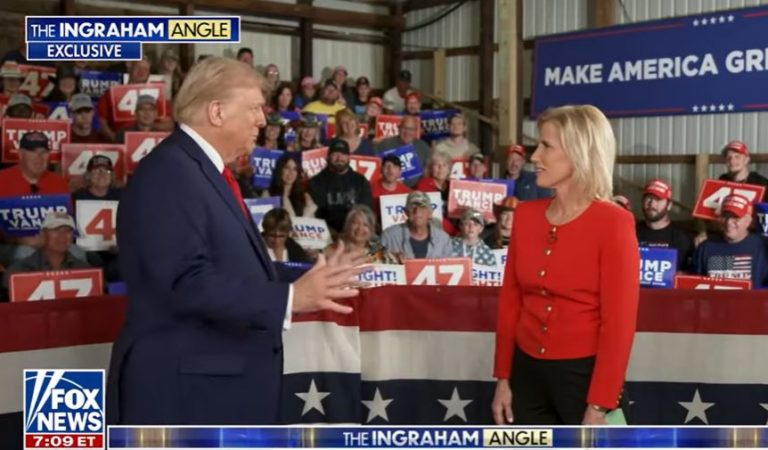 Donald Trump Gets Fact-Checked To His Face By Laura Ingraham During Fox Interview