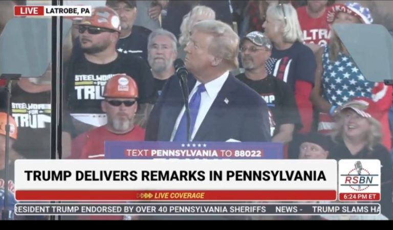 Trump Gets Distracted By His Hair Mid Speech And People Had Many Thoughts