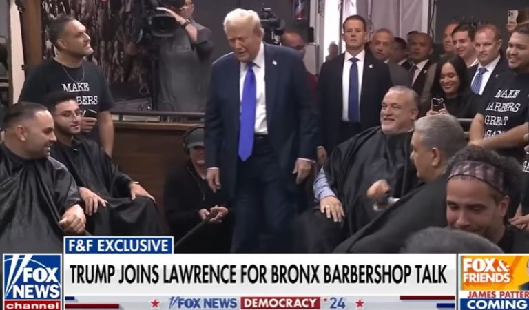 Fox News Apparently Caught Editing Trump’s Rambling Answers In Barbershop Interview, Full Video Reveals