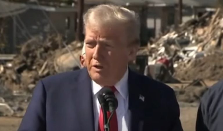 Trump Has No Shame As He Gripes About His Busy Schedule While Visiting Hurricane-Damaged Areas: ‘I Didn’t Have To Be Here’