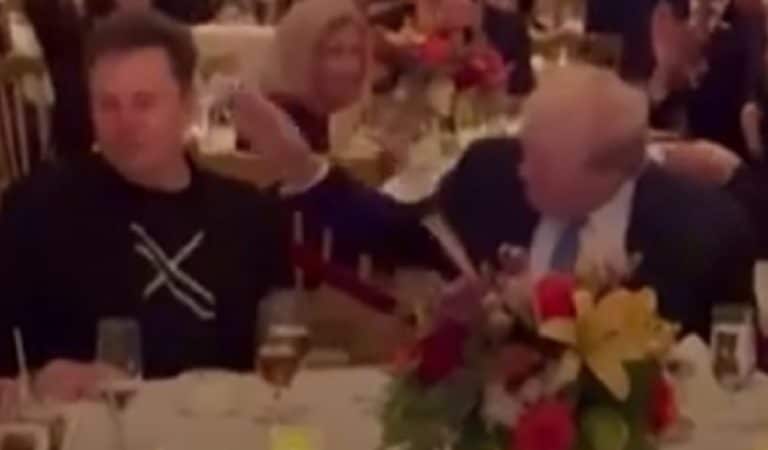 Video Of Trump With Elon Musk, Barron, And Melania At Mar-a-Lago Thanksgiving Sends Social Media Into A Frenzy