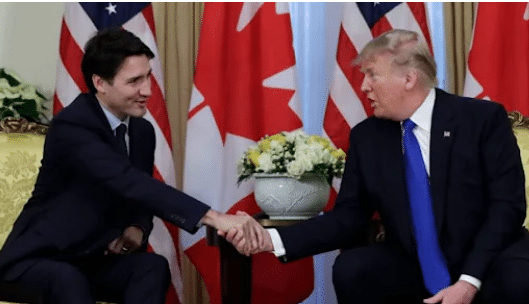 Photo Of Donald Trump And Justin Trudeau At Mar-a-Lago Meeting Has Gone Viral As People Share Their Thoughts