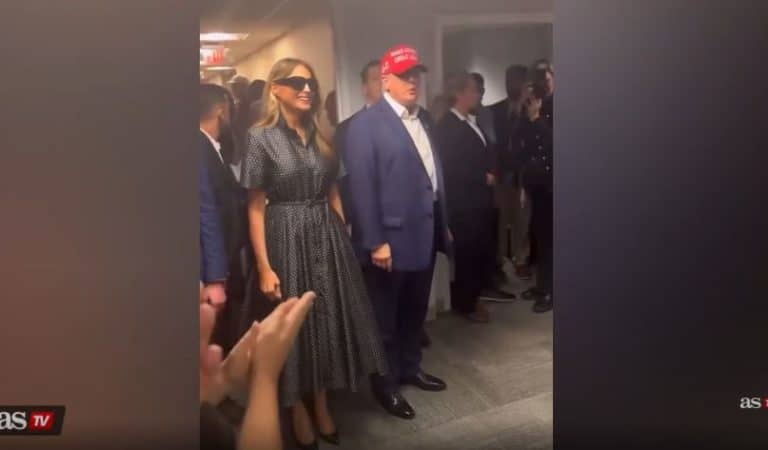 Trump And Melania Showed Up To Cast Their Vote, But People Think It’s Not The Real Melania