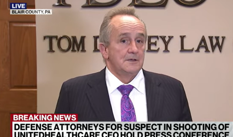 Luigi Mangione’s Attorney Speaks To Reporters: ‘I Haven’t Seen…One Drop Of Any Evidence Yet’