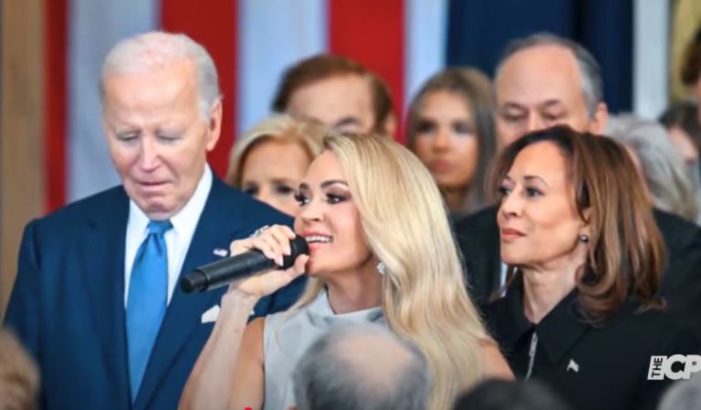 Carrie Underwood Accused of Snubbing Kamala Harris During Trump’s Inauguration Performance