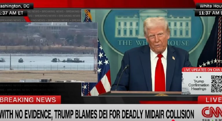 Trump Appeared To Blame Soldier Who Was Flying U.S. Army Helicopter For Tragic Air Collision