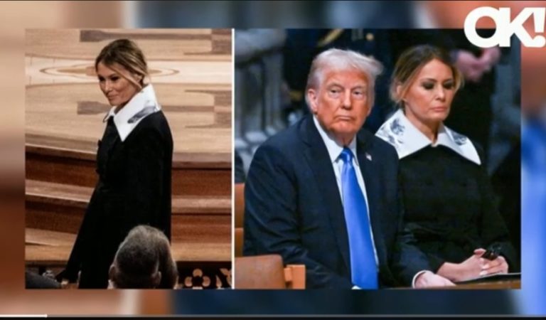 Some Believe Melania Trump’s Outfit At Jimmy Carter’s Funeral Had ‘Secret Message’ For Other Attendees