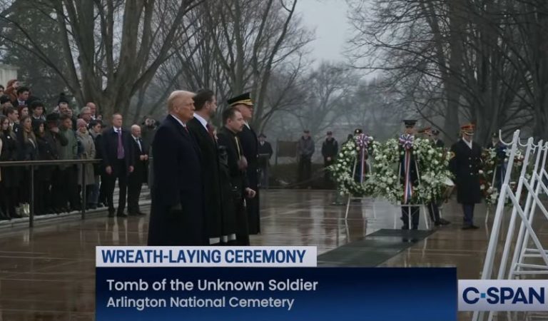 Social Media Reacts After Trump Is Reportedly Late To Wreath Laying Ceremony At Arlington National Cemetery