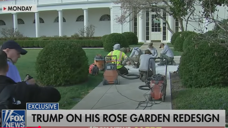 Critics Are Furious After Trump Reveals His Plans For The Rose Garden