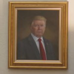 The official Trump portrait in Colorado (Truth Social screenshot)