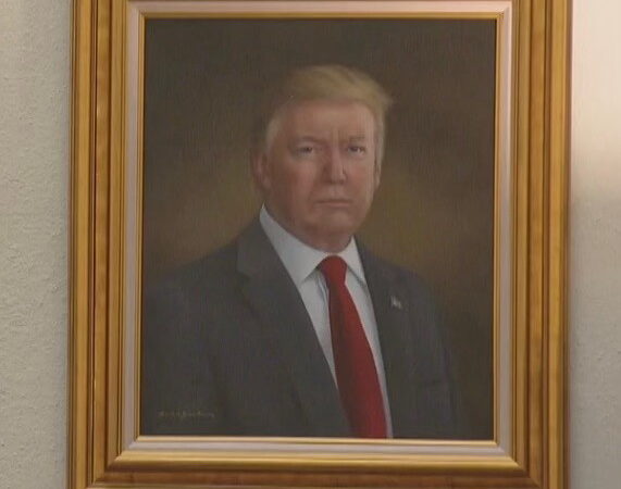 Insecure Trump Has A Meltdown Over His Portrait In Colorado Capitol, Claims It Was ‘Purposefully Distorted’