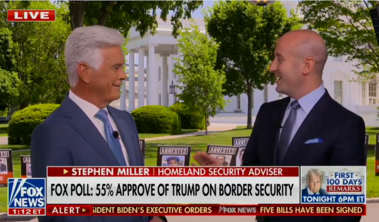 Stephen Miller Demands Fox News Fire Its Own Pollster On-Air After Showing Trump’s Tanking Poll Numbers Stephen Miller Demands Fox News Fire Its Own Pollster On-Air After Showing Trump’s Tanking Poll Numbers