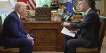 Donald Trump and Terry Moran on ABC News (X Screenshot)