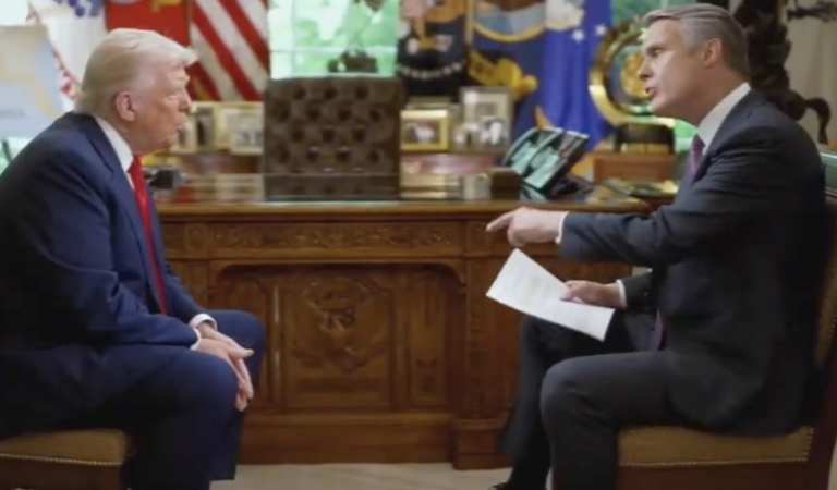 Trump Loses It After Interviewer Fact Checks Him To His Face: ‘You Can’t Do That’