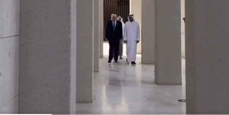 People Seem To Think Trump Has Trouble Walking In A Straight Line In New Video