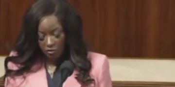 Rep. Jasmine Crockett (courtesy of X screenshot)
