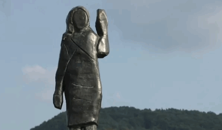Bronze Statue Of Melania Trump Reportedly Stolen