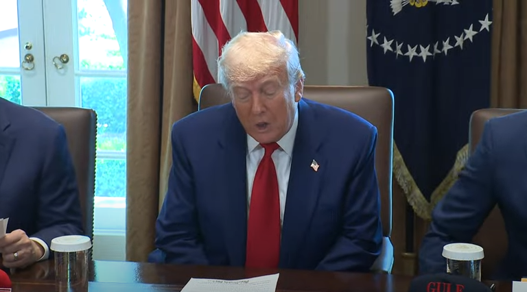 Watch As Trump’s Cabinet Members Fawn All Over Him In Disturbing Display