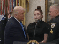 Donald Trump and Alexandria Diaz (Youtube screenshot)