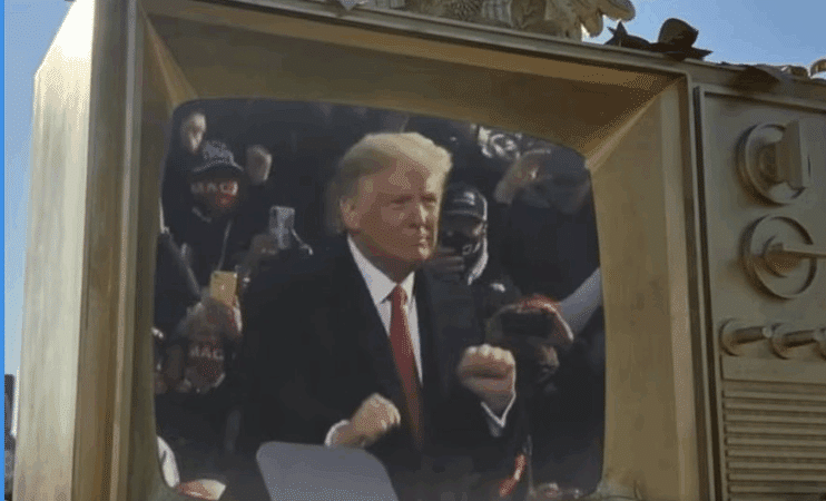 White House Fumes Over New Trump Sculpture That’s Turning Heads