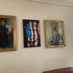 The new portrait at the White House (X screenshot)