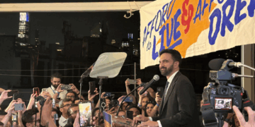 New York Mayor nominee Zohran Mamdani, delivering his victory speech (X Screenshot)