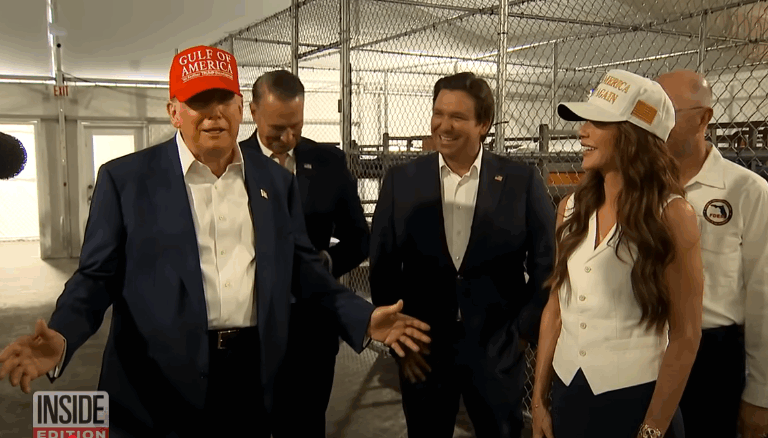 Trump Asks DeSantis Awkward Question About MTG—Right In Front Of Her Boyfriend
