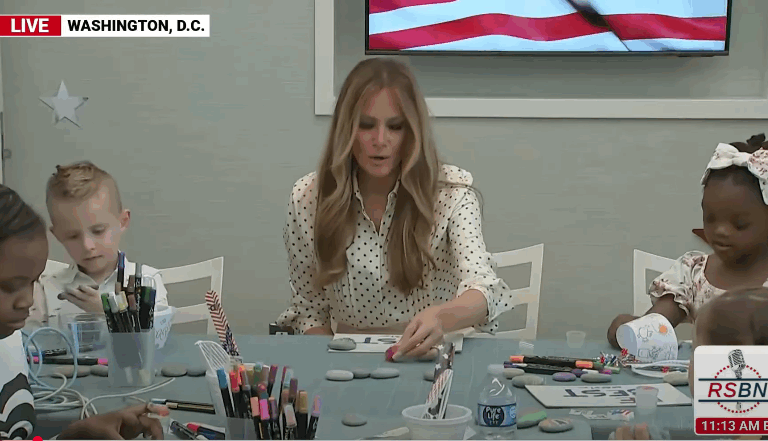 Melania Cracked Joked About Trump’s Golf Game At Children’s Hospital Melania Cracked Joked About Trump’s Golf Game At Children’s Hospital