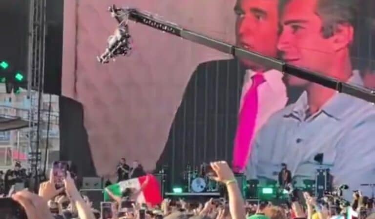 Popular Punk Band Just Played Stunning Montage Of Trump And Epstein In The Middle Of Their Concert