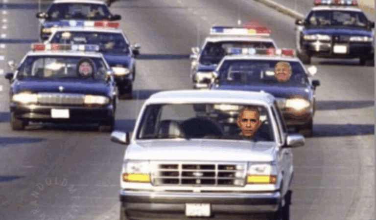 Unhinged Trump Shares Bizarre Obama Meme That’s Guaranteed To Raise Eyebrows Unhinged Trump Shares Bizarre Obama Meme That’s Guaranteed To Raise Eyebrows