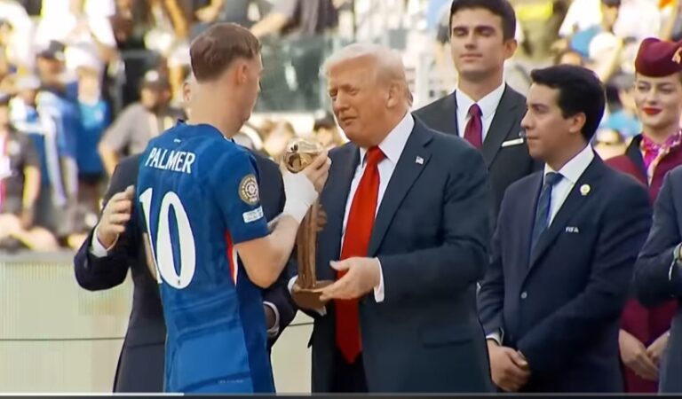 Trump Appeared To Face Some Boos In Awkward Public Moment At World Cup Finals