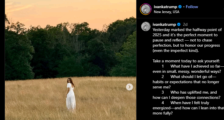 Ivanka Trump Posted A Fourth Of July Message And Instantly Regretted It Ivanka Trump Posted A Fourth Of July Message And Instantly Regretted It