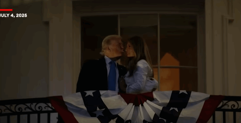 Trump Tries To Pull Melania In For A Kiss As She Appears To Physically Push Him Away Trump Tries To Pull Melania In For A Kiss As She Appears To Physically Push Him Away