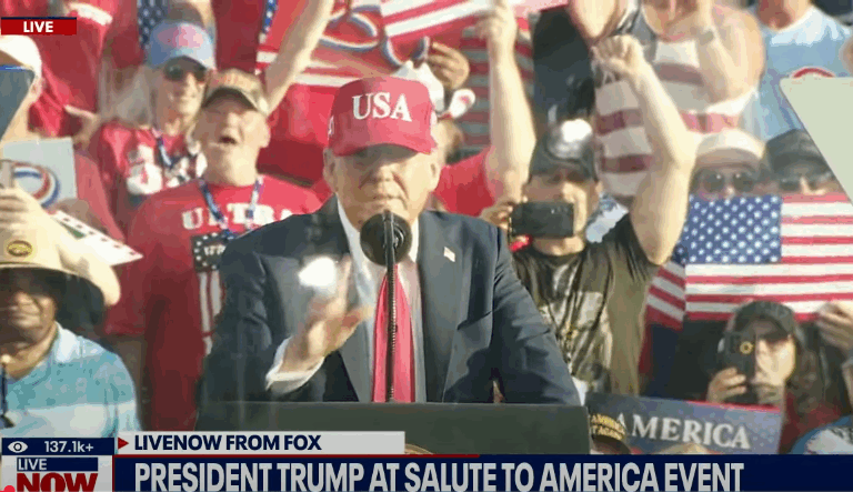 Trump Kicks Off America’s Birthday Celebration By Declaring His Hate For Democrats Trump Kicks Off America’s Birthday Celebration By Declaring His Hate For Democrats